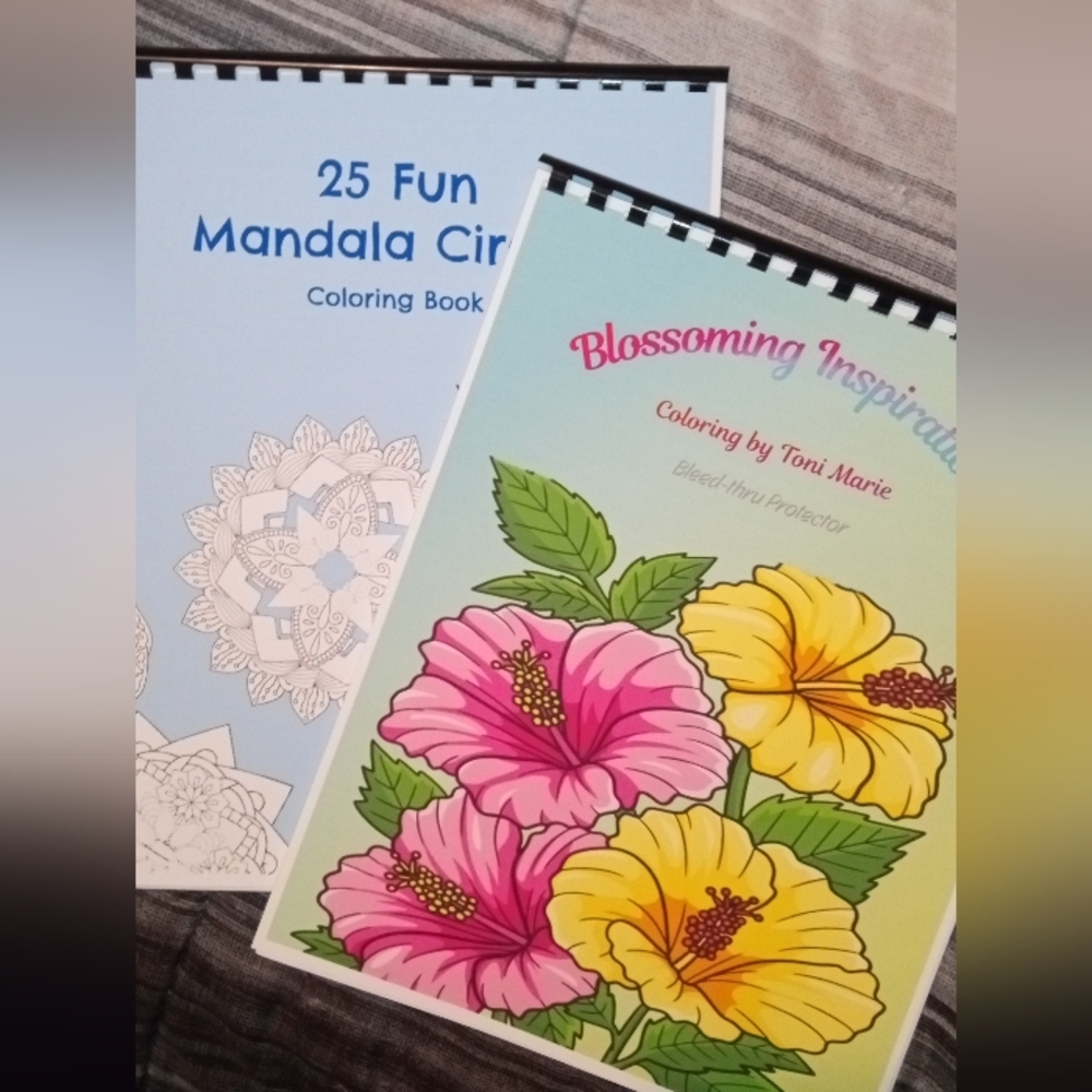 Coloring Book 📚 Bundle of 2 (50 Images)